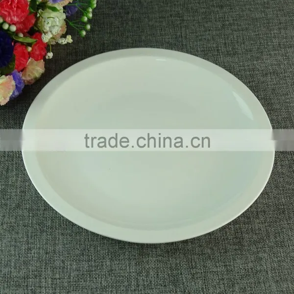 Morden Cheap Wholesale 8 Inch Round White Deep Soup Ceramic Dinner Plates Dishes photo-4