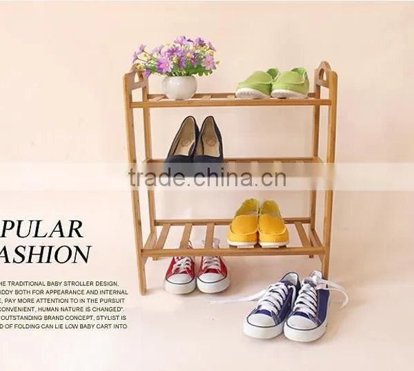 2015 Wooden Popular Shoe Rack photo-3