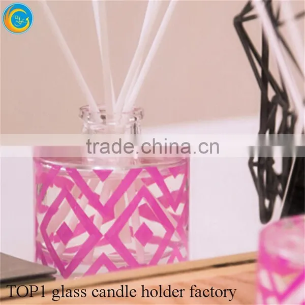 100ml and 200ml Glass Diffuser and Metalised Cap Bubble Bath Gift Set Reed Diffuser photo-3