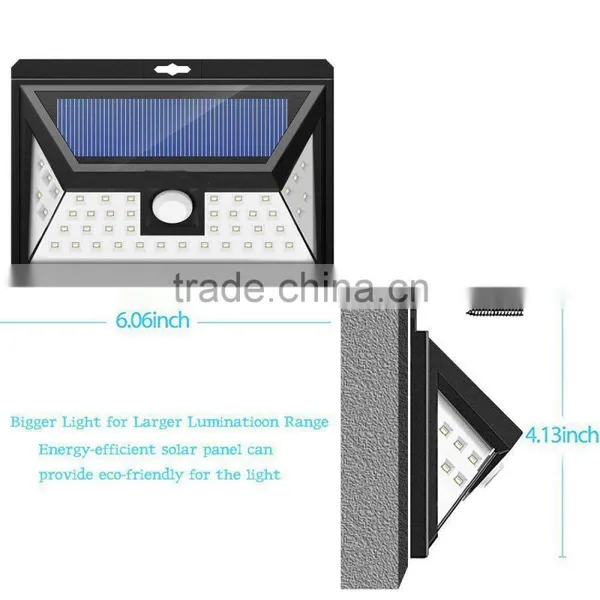 44 LED Motion Waterproof Outdoor Portable Solar Led Light for Patio photo-2