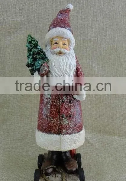 Christmas Resin Santa Claus Resin Christmas Ornaments Wholesale photo-4