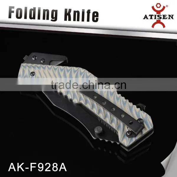 High Quality 4.5' Blade Camping Knife With G10 Handle Hunting Pocket Knife Tools photo-2