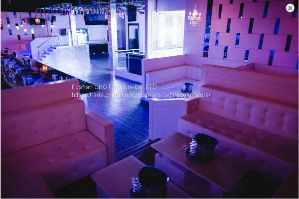 Customized Modern Classic Design Club Sofa and Table photo-2