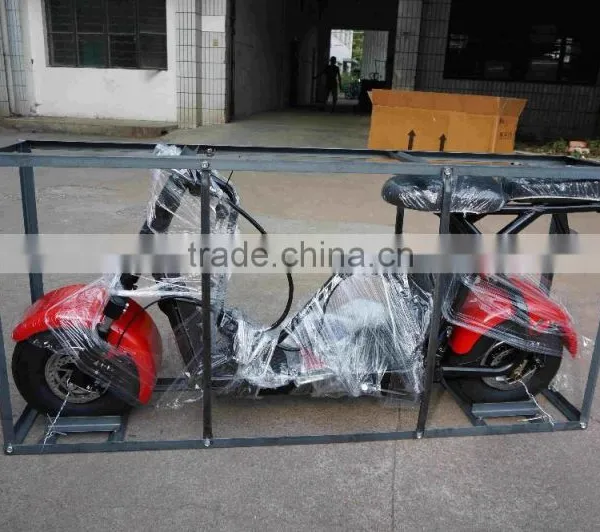 2017 Factory Stocked on Sales Max Speed Limited Electric Bike 48v Fat Tire Citycoco 8 With Full Suspension photo-5