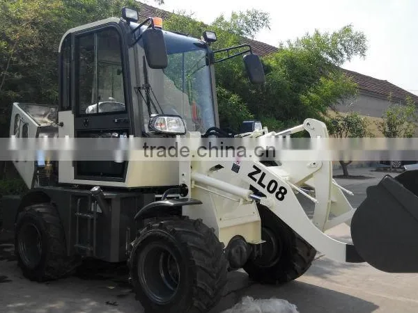 Articulated Farm Mini Wheel Loader ZL08 for Sale photo-2