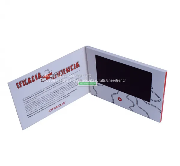 China Factory Supply Competitive Price 7 Inch Lcd Advertising Brochure/lcd Video Brochure With 256M-16GB photo-4