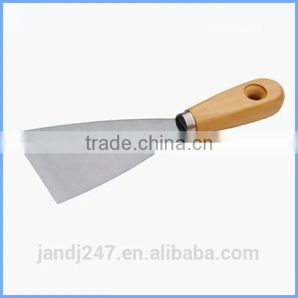 Steel Putty Knife Scraper With Wooden Handle photo-2