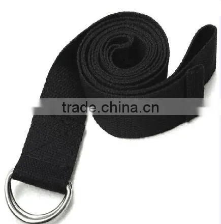 D Ring Yoga Strap,cotton yoga strap,stretch strap