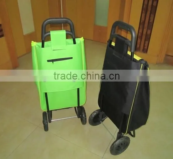 Protable Recycle Supermarket Foldable Trolley Shopping Bag photo-3