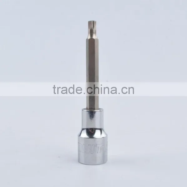 12.5mm Twelve Points Screwdriver Bit Socket,1/2" Twelve Points Bit Socket 100mm Length,12.5mm Twelve Points Drive Bit Socket photo-2