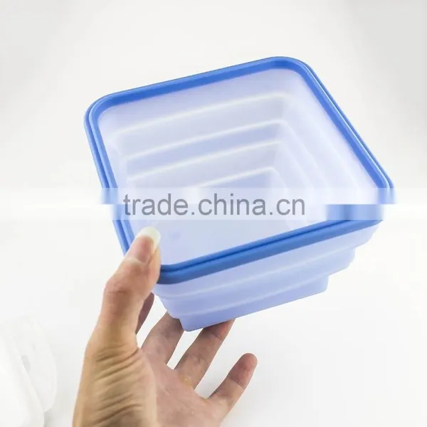 Standard New Design Colorful Silicone Lunch Boxes photo-3