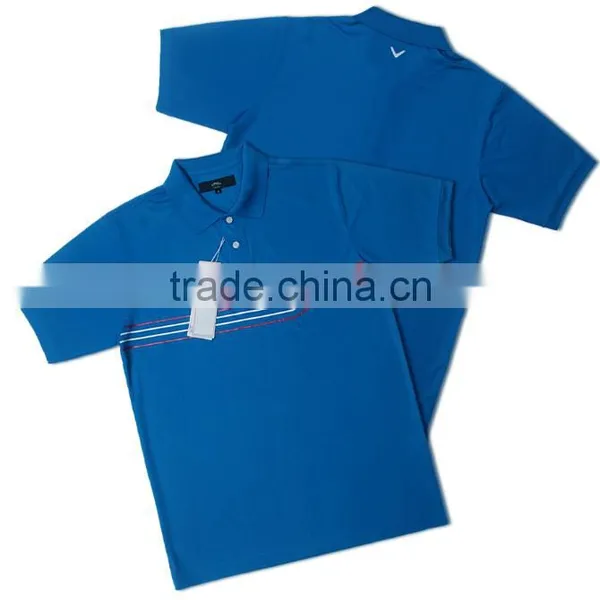 Promotion Polyester Cotton Men's Golf POLO Shirt photo-2