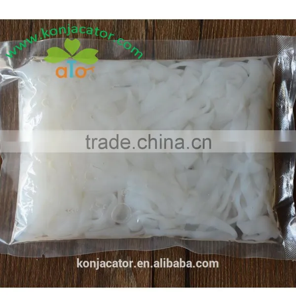 Instant Konjac Noodle Low Calories High Fibre Konjac Shirataki Capellini With Spinach photo-6