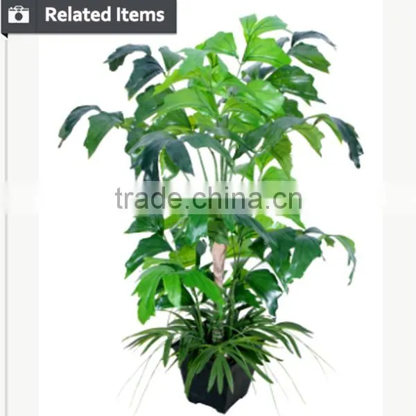 Manufacturing Ficus Silk Tree Artificial Plant Tree Large Outdoor Bonsai Tree for Garden Decoration photo-5