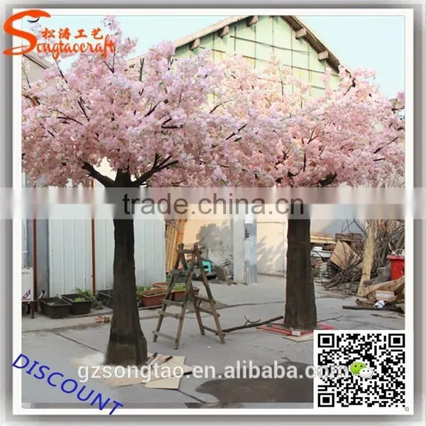 Large Artificial Decorative Artificial Indoor Led Cherry Blossom Tree Artificial Tree photo-3