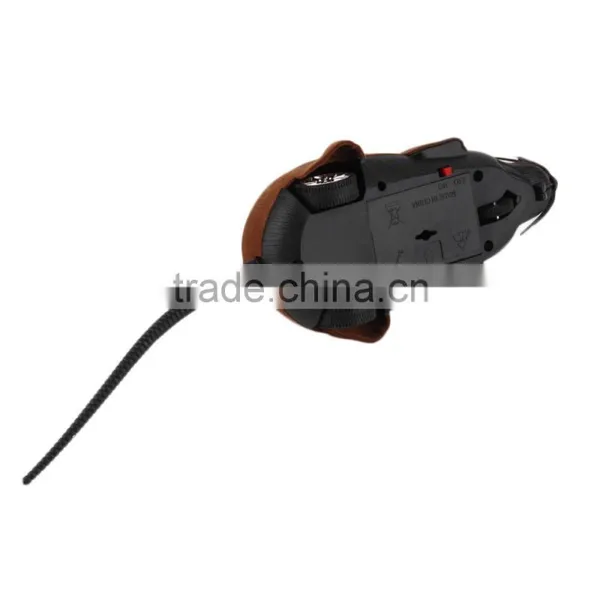 2015 Brand NewScary Remote Control Simulation Plush Mouse Mice Kids Toys Gift for Cat Dog Hot Selling Features: photo-5
