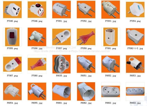 16A German Schuko Power Electrical Female Plug With Earth (P8061) photo-5