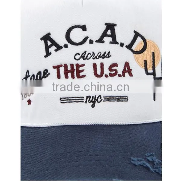 Polyester 5 Panel Foam Trucker Mesh Hat With Custom Printed Logo photo-5