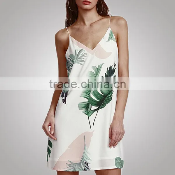 Spring Summer Brief Loose Ladies Dress Shenzhen Clothing Factory photo-2