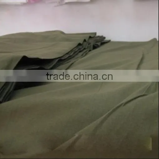 Good Sale ! Cheap 100% Cotton Fabric Army Green Dyed and Tarmac Dyeing Fabric photo-3