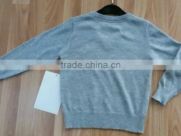 (KD0443) Boys V-neck Sweaters photo-2