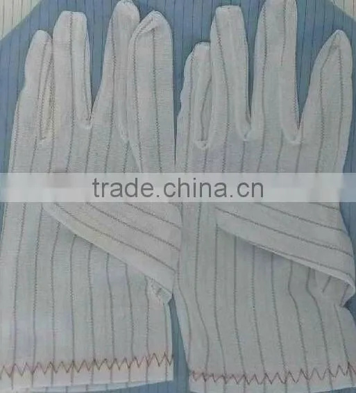 Cleanroom Nylon Esd Conductive Gloves GL-3301