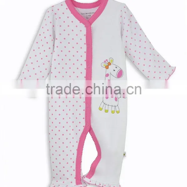 OEM Serives 100% Cotton Romper Baby,custom Printing Baby Boy Romper Wholesale photo-2