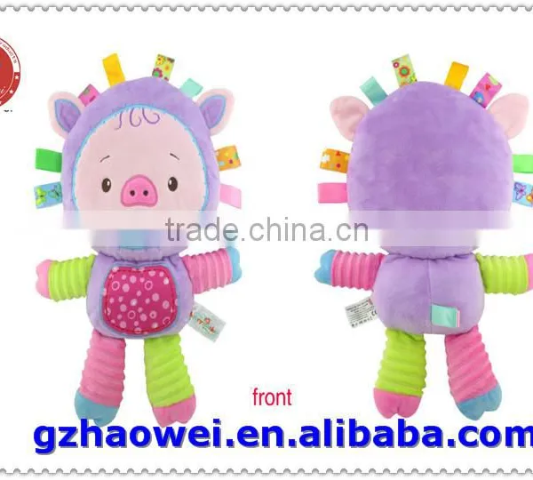 Cute Animal Baby Squeak Plush Toys photo-3