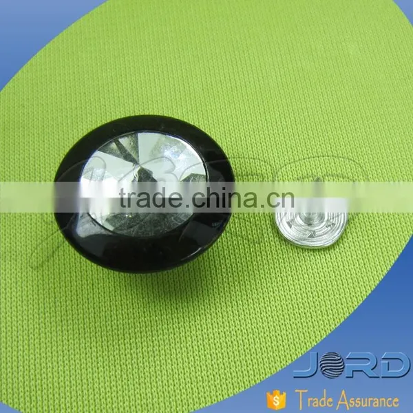 Rhinestone Jean Button for Jacket Polished Shine Bright Jeans Fabric Button Free Sample photo-3