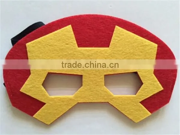 Felt Superhero Mask For Kids 14 to Choose From Batman, Spiderman, Superman, Ironman photo-6