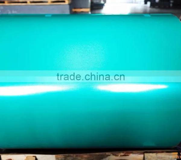 Henan Manufacturer Alloy 1100 PE&PVDF Color Coated Aluminum Roofing Coil photo-4