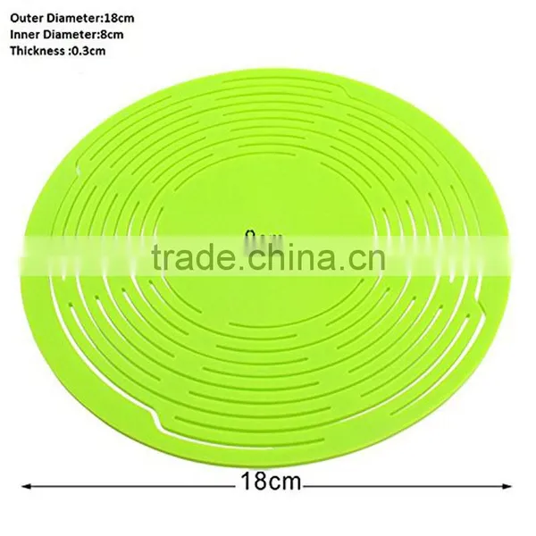 Multifuction Silicone Dinning Mat Heat Resistant Placemat Silicone Wine Bottle Basket photo-2
