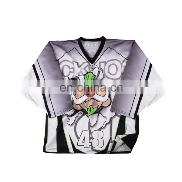 Custom Goalie Cut Hockey Jerseys Hockey Practice Jerseys Hockey Jersey photo-3