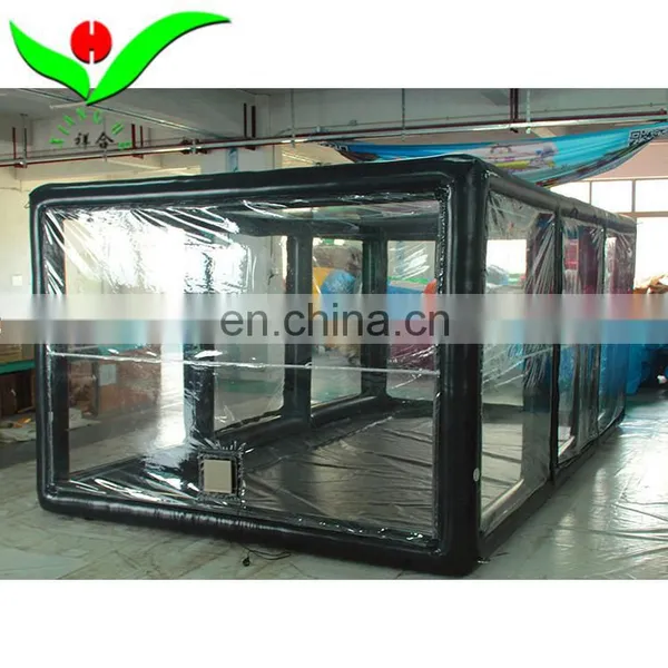 Outdoor Air Tight Sealed Welding Inflatable Auto Car Garage Tent
