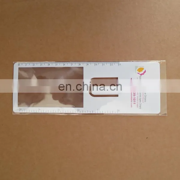 16cm Fish Measurer Magnifier Ruler With Clip photo-6