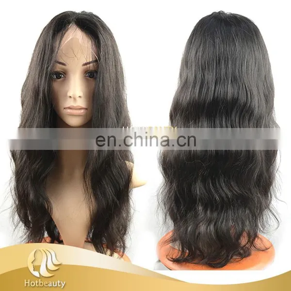Hot Beauty Hair 100% Raw Unprocessed Virgin Human Full Lace Wig photo-5