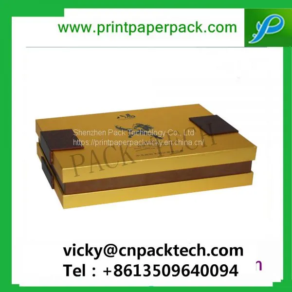 Custom Logo Printed Rigid New Year Gift Box Wine Packaging Cardboard Paper Tea Packaging Boxes photo-2