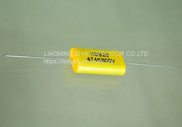 CBB20(PPT) Metallized Polyprolylene Film Capacitor-axial photo-2