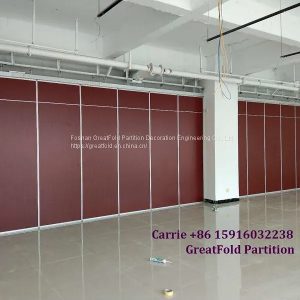 Factory Price New Style Dining Hallrestaurant Movable Partition Wall photo-4