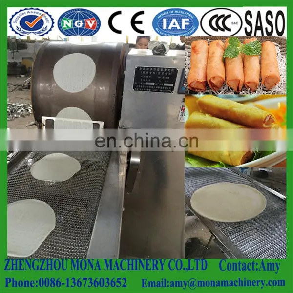 Spring Roll Peel Making Machine/Spring Skin /wrapper Forming Wrapper for Sale photo-3
