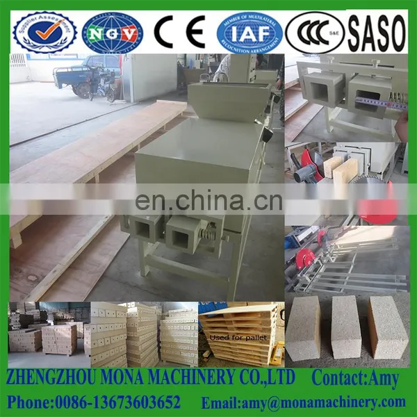 Different Size Wood Sawdust Board Making Machine/wood Working Wood Block Press Machine / Hot Press Wood Pallet Block Leg Machine photo-4