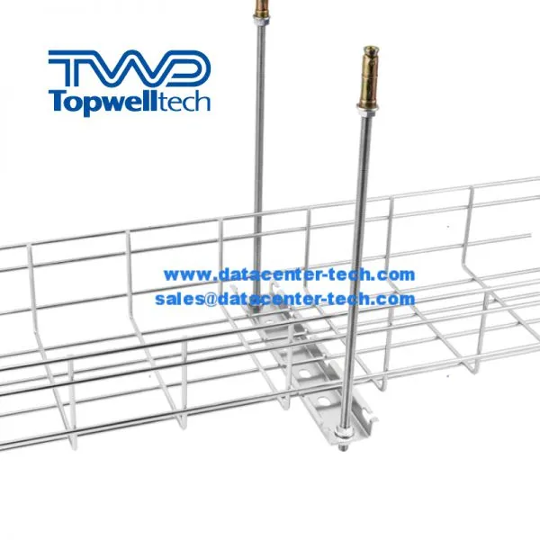 200mm Wire Mesh Cable Tray Power Coating photo-5