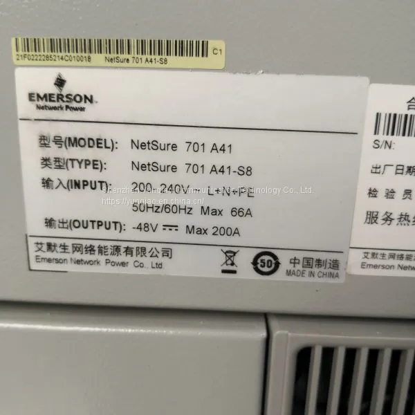 Netsure701 A41-S8 New Original Packaging Emerson 48V 80A 4.2kw Embedded Power Supply photo-3