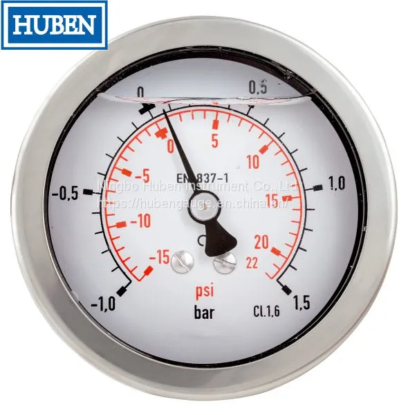 Compressed Air Filters Pressure Gauge, 1/8
