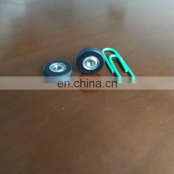 LOW VOICE PU Urethane Polyurethane Rubber Coated Bearing Wheels PU68312-3 Polyurethane Load Bearing Wheels photo-6