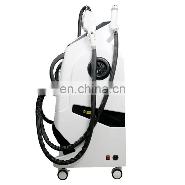 High Quality Hair Removal Beauty Machine E-light Ipl rf Q-switched nd Yag Laser 3 Handle photo-5