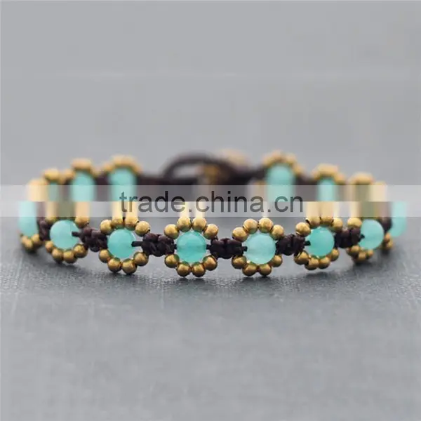 2016 Wax Cord Flower Bracelet Arm String XE09-0212 photo-4