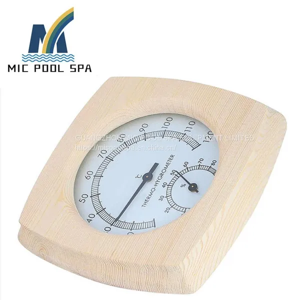 Sauna Accessories Wooden temperature moisture meter Controller for sauna room