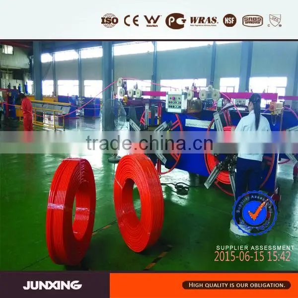 20*2.0mm PERT Evoh Heating Pipe With Oxygen Barrier Pipe for Radiant Heating System photo-5