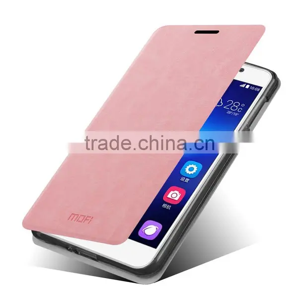 MOFi Flip PU Leather Case Cover for Huawei Honor 6, Mobile Phone Case for Huawei Honor6 photo-4